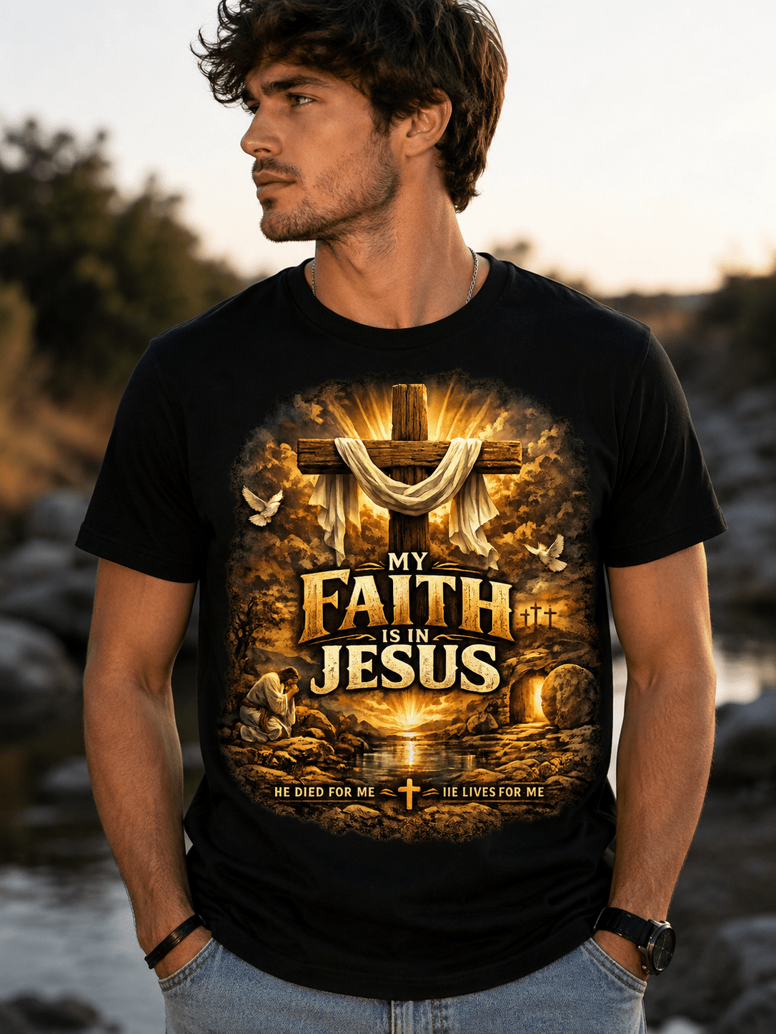 My Faith Is In Jesus - Scripture Wear