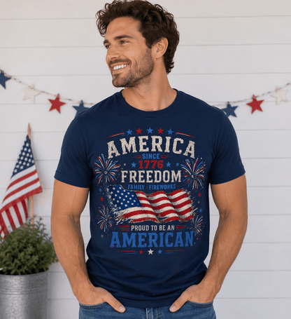 America 1776 Mens - Scripture Wear