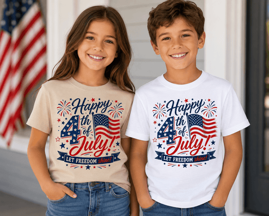 Happy 4th of July Youth - Scripture Wear