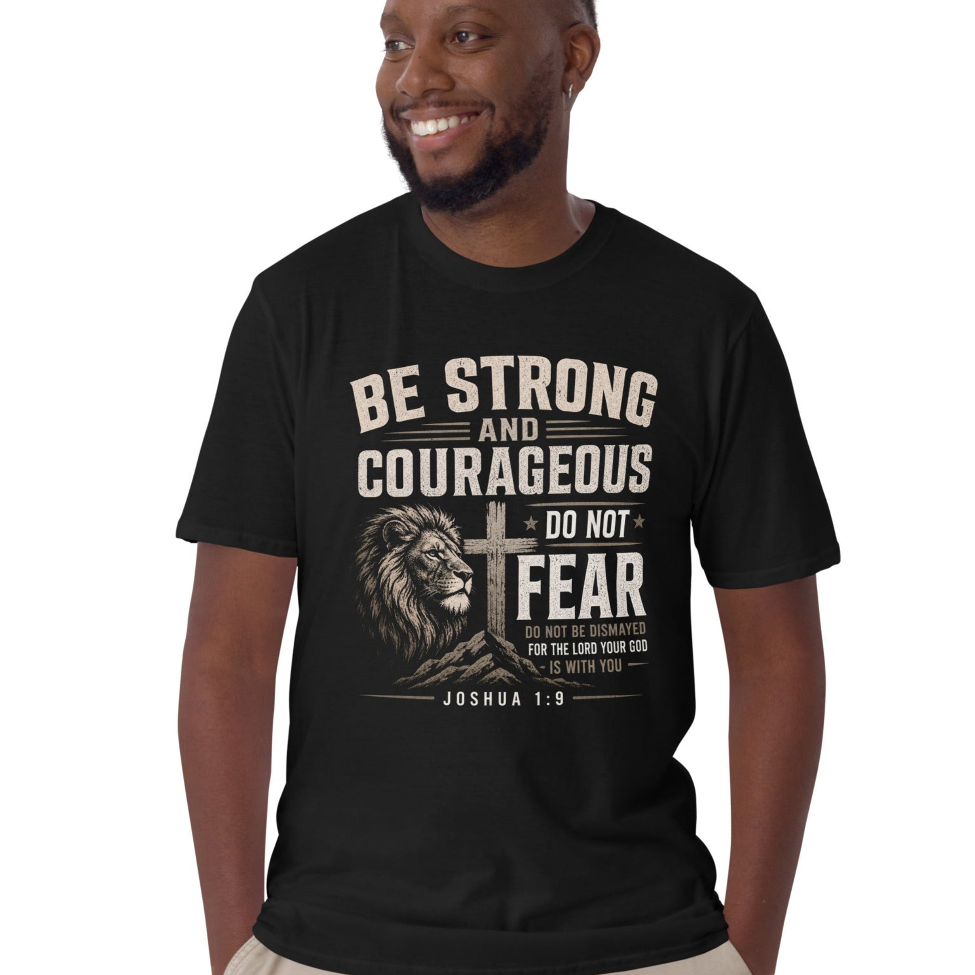 You've now found the staple t-shirt of your wardrobe. It's made of 100% ring-spun cotton and is soft and comfy. The double stitching on the neckline and sleeves add more durability to what is sure to be a favorite!