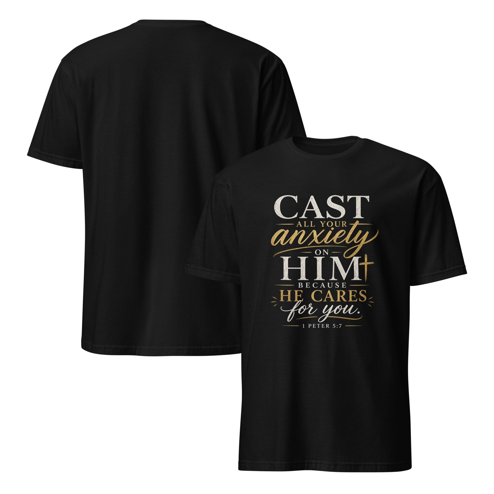 Anxiety 1 Peter 5:7 - Scripture Wear
