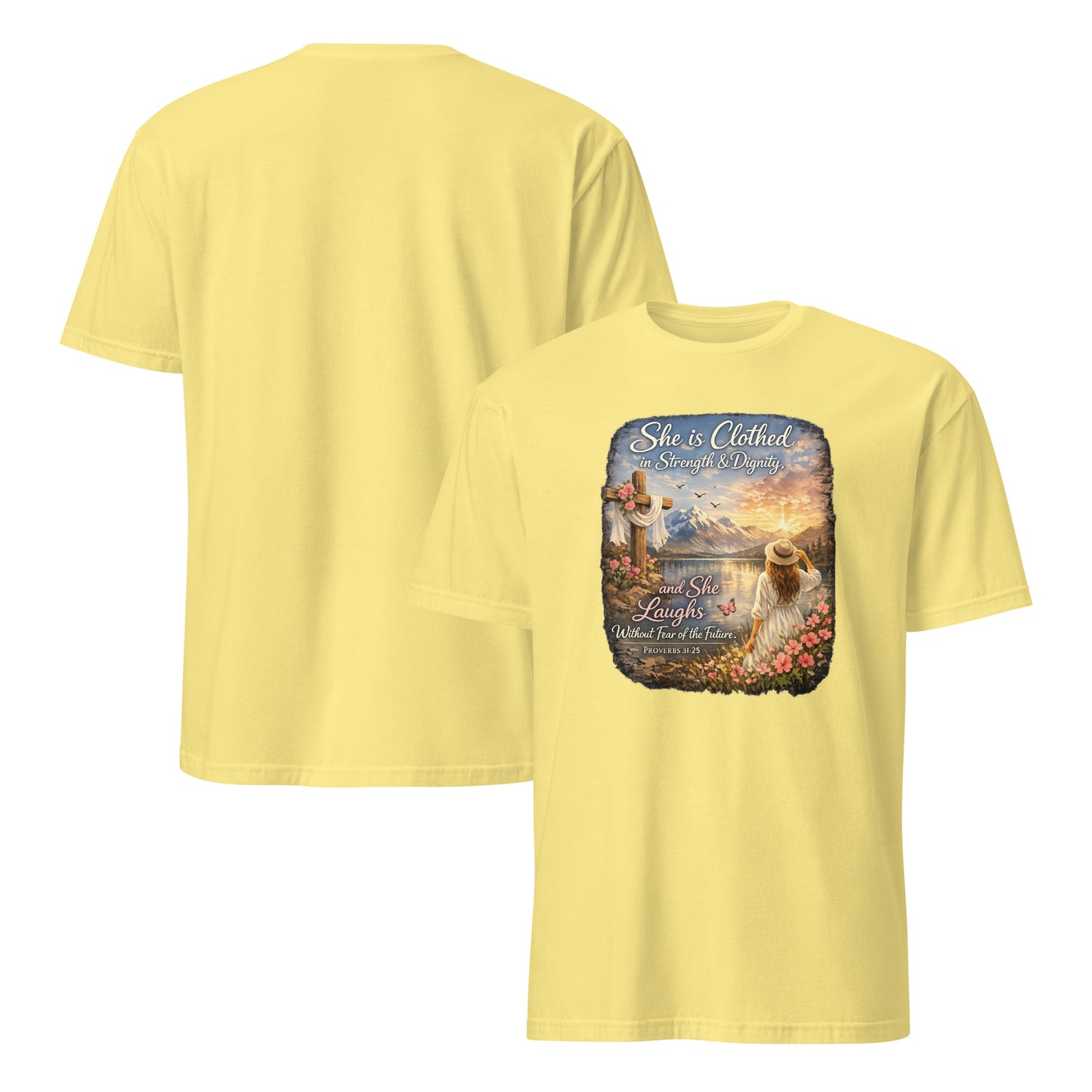 Proverbs 31:25 - Scripture Wear