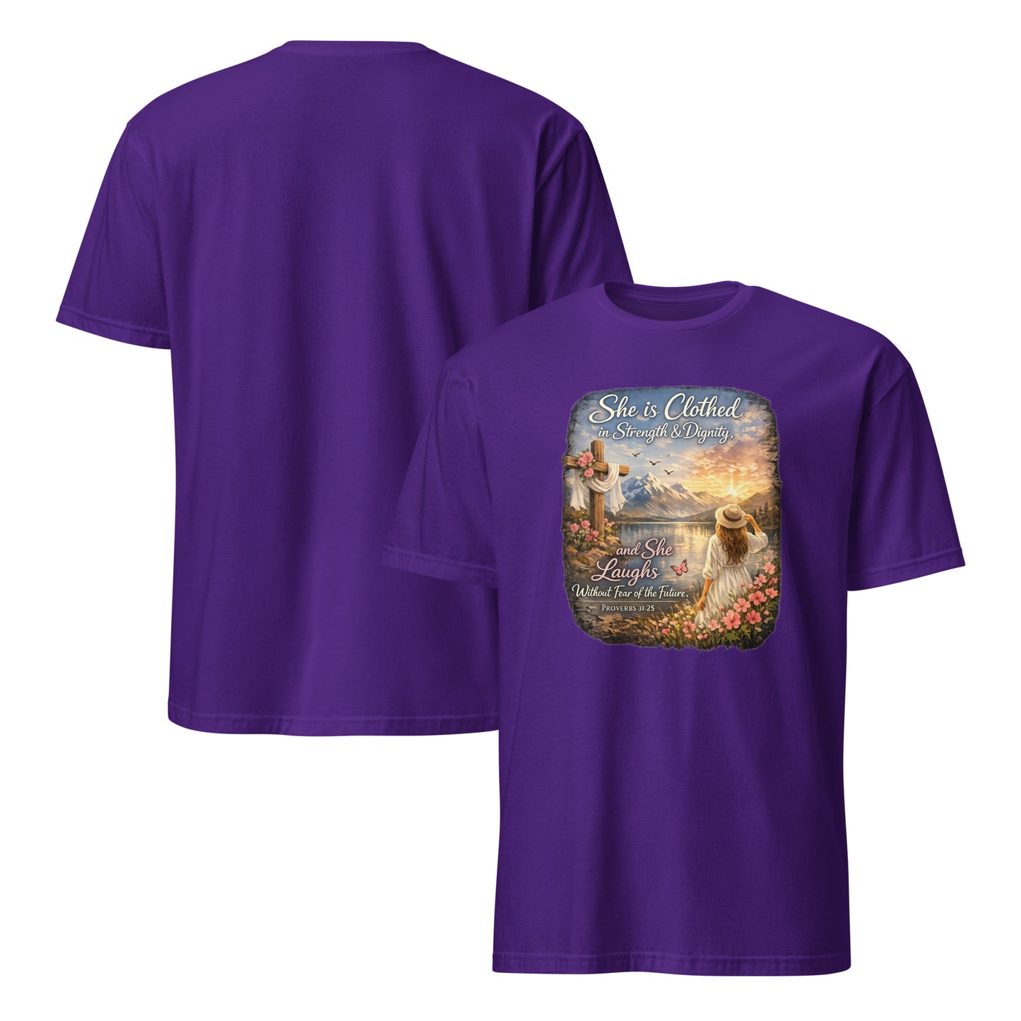 Proverbs 31:25 - Scripture Wear