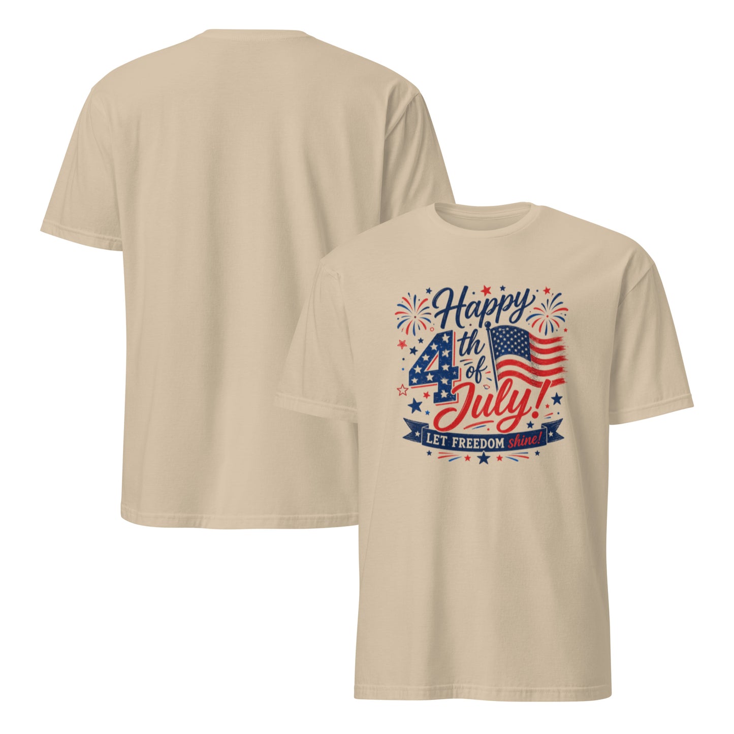 Happy 4th of July Mens - Scripture Wear