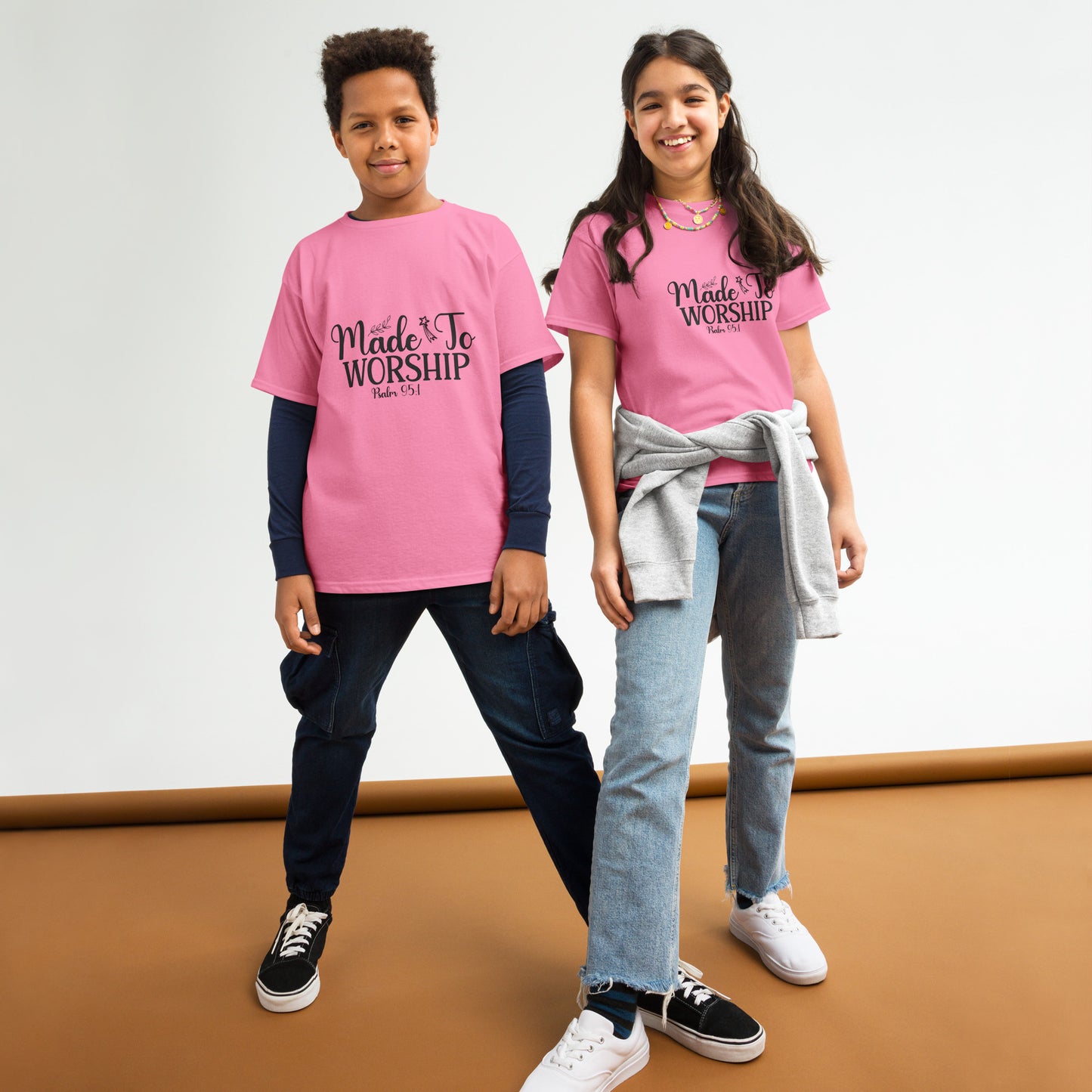 Made To Worship Psalm 95:1 - Scripture Wear