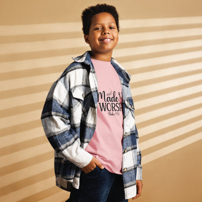 Made To Worship Psalm 95:1 - Scripture Wear