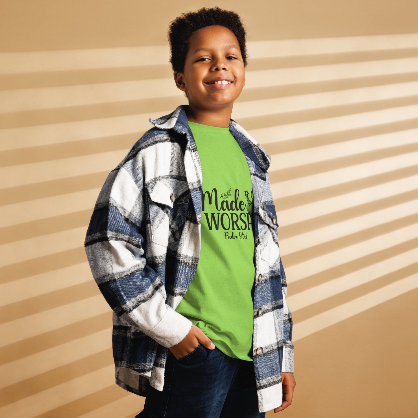 Made To Worship Psalm 95:1 - Scripture Wear