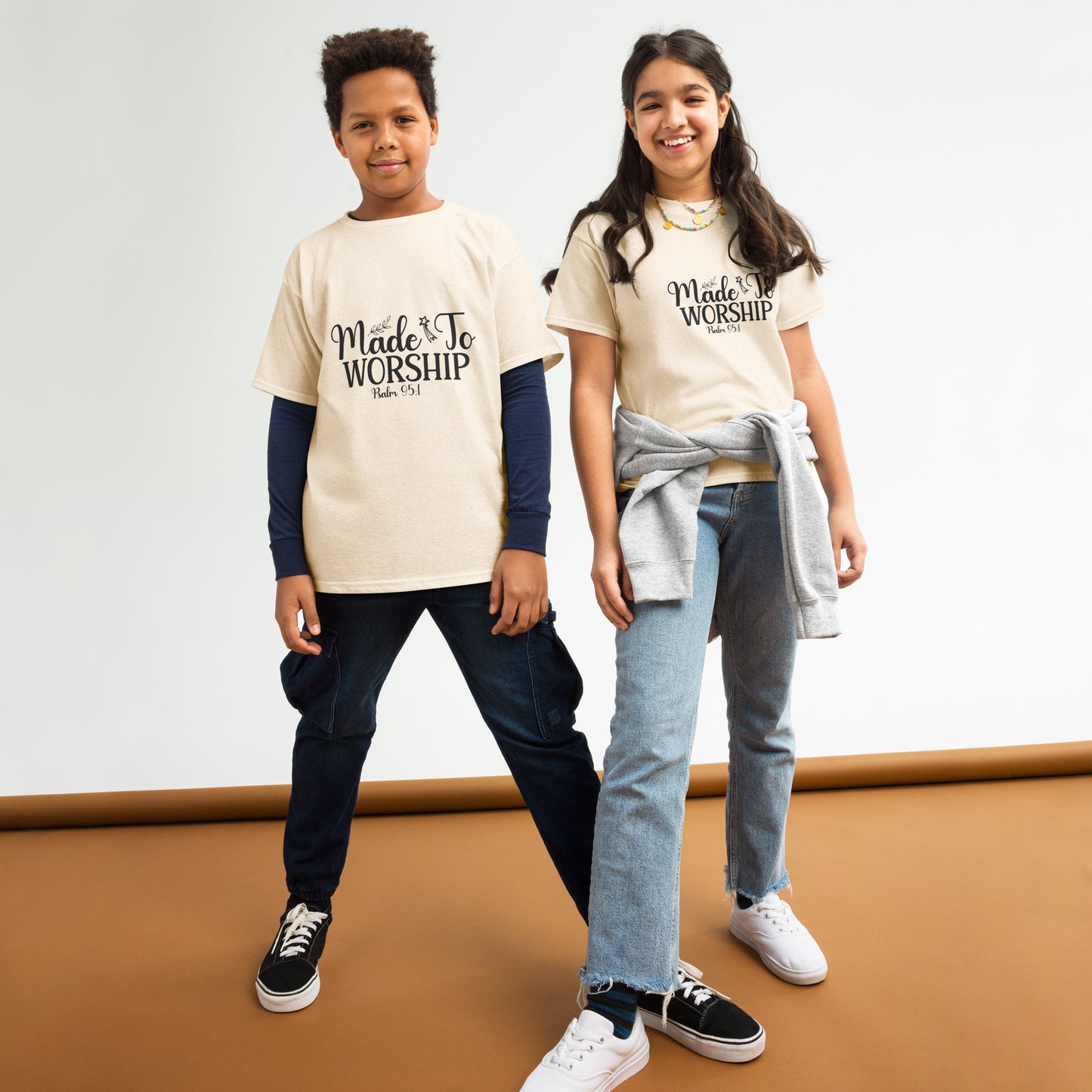 Made To Worship Psalm 95:1 - Scripture Wear