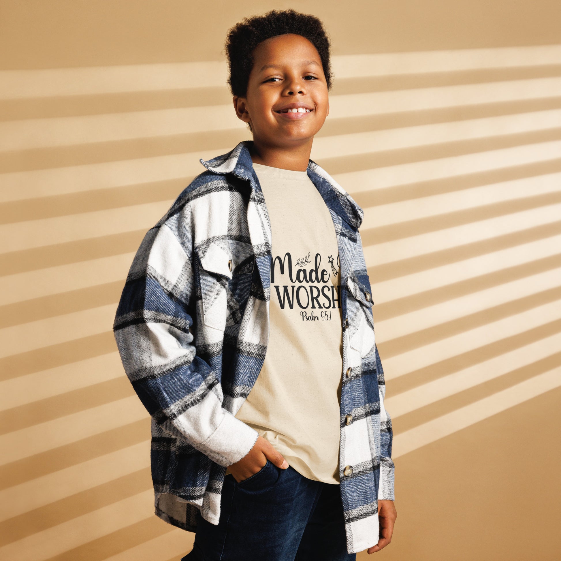 Made To Worship Psalm 95:1 - Scripture Wear