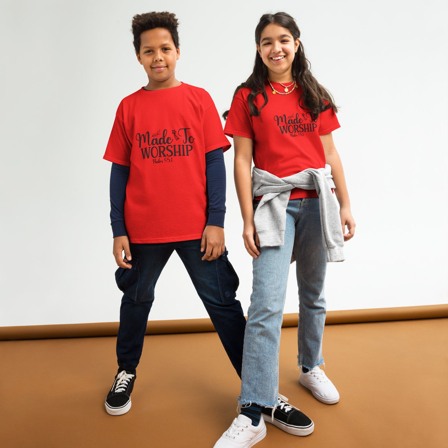Made To Worship Psalm 95:1 - Scripture Wear