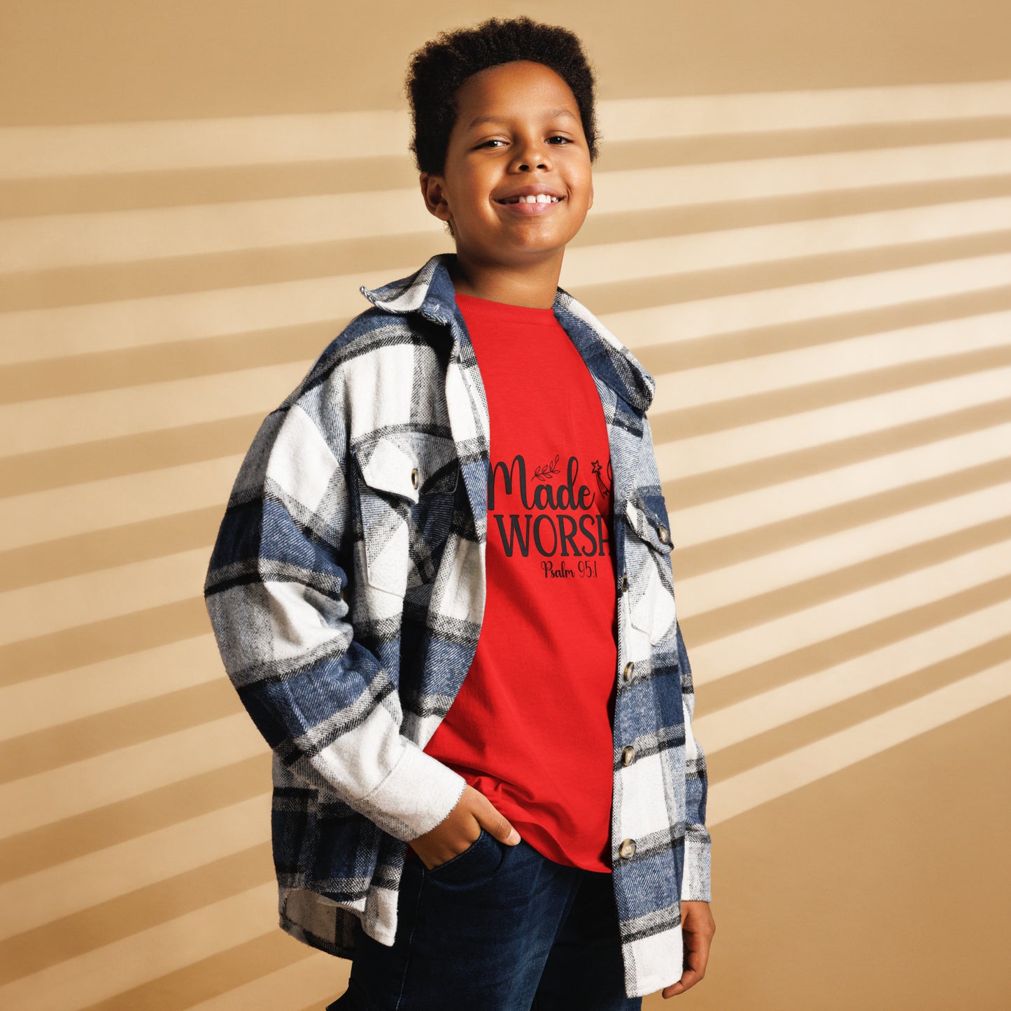 Made To Worship Psalm 95:1 - Scripture Wear
