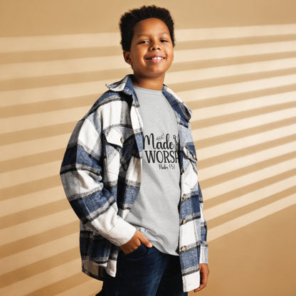 Made To Worship Psalm 95:1 - Scripture Wear