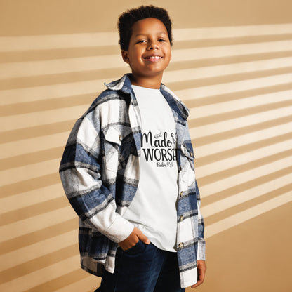Made To Worship Psalm 95:1 - Scripture Wear